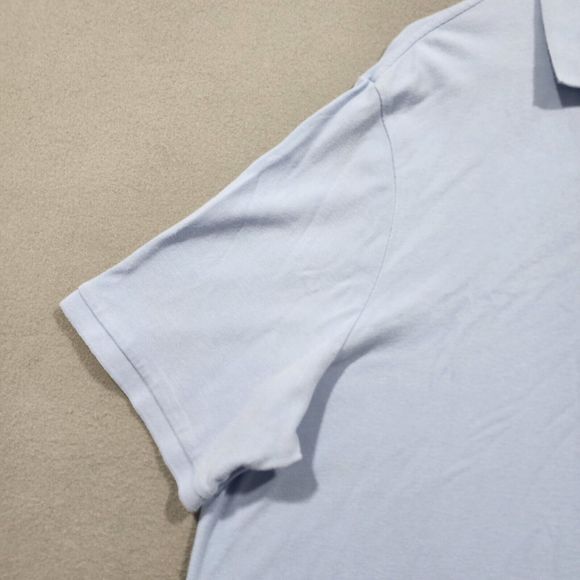 Polo Ralph Lauren Polo Shirt Mens 2XL Blue Solid Classic Fit 100% Cotton - Picture 7 of 15